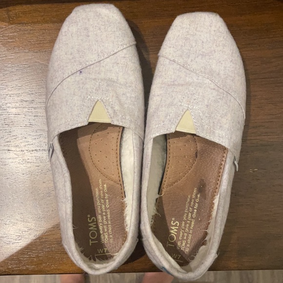 TOMs Sherpa lined flats ‘Alpargata’ - Picture 4 of 5
